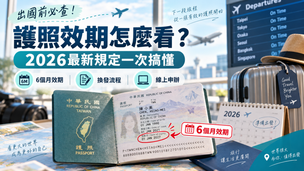 護照申請與效期確認